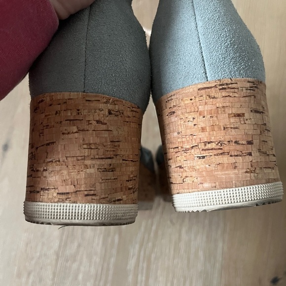 Sorel Cameron Flatform Lace, Suede Ghillie Gladiator Wedge Sz 9,5 - Picture 7 of 8